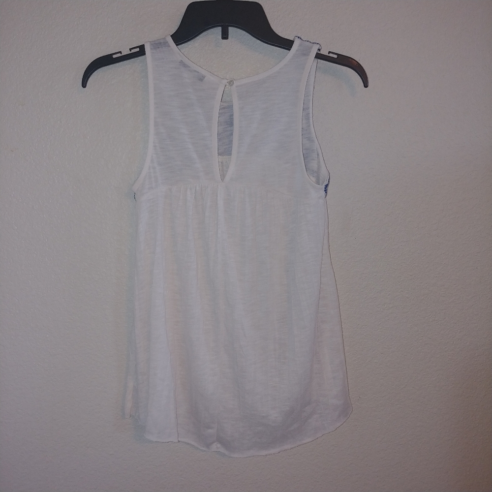 American eagle outfitters embroidered babydoll top - Picture 5 of 7
